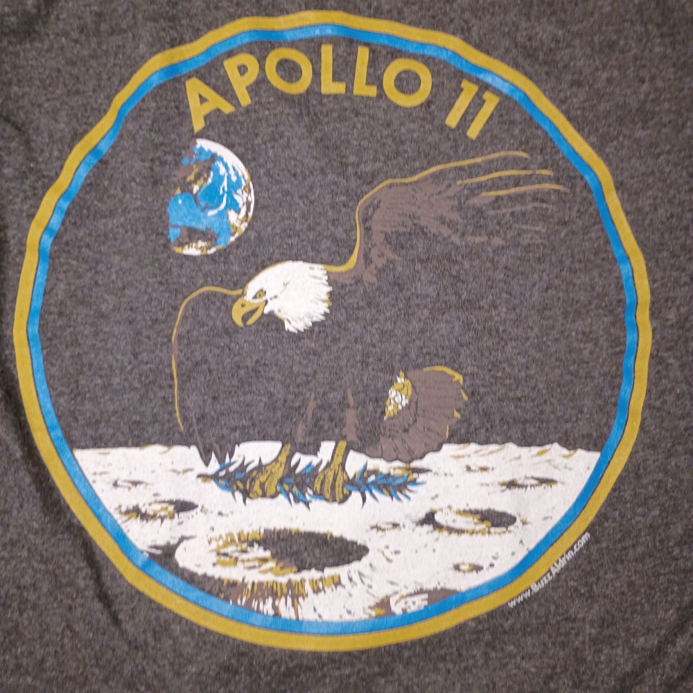 Apollo 11 Gray Graphic Tee